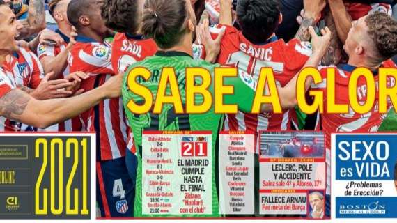 PORTADA | As: "El Madrid cumple hasta el final"