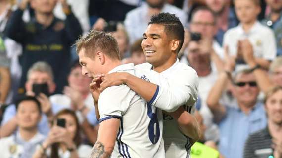 Casemiro, Kroos, Real Madrid