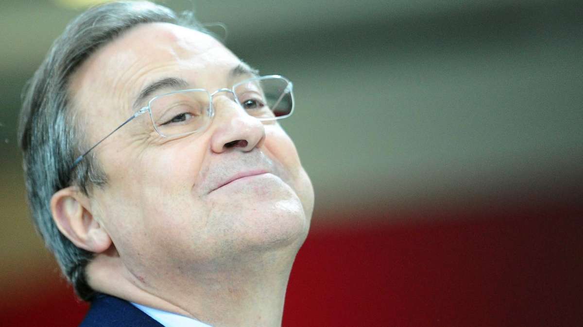 Florentino Pérez: "Estoy orgulloso de ser vuestro presidente"