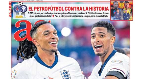 AS saca en primera plana el nuevo fichaje del Real Madrid