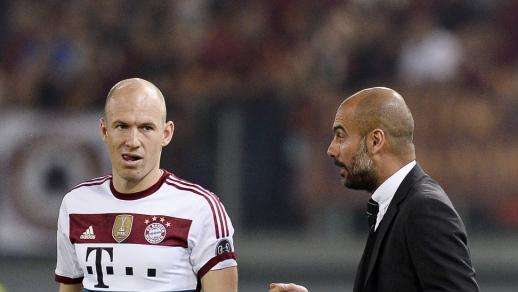 Robben será baja ante el Barça y Lewandoswki, duda