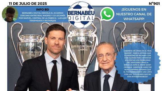 "Manos a la obra": la reunión entre Florentino y Xabi, en la portada BD