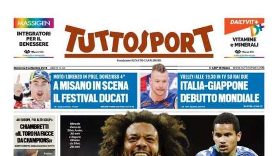 Tuttosport - La Juventus se centra en Rogerio pero no se olvida de Marcelo