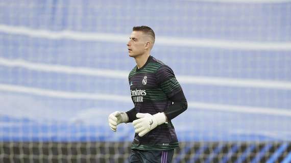 Lunin no nota la presión de Kepa ni la de Carlo Ancelotti