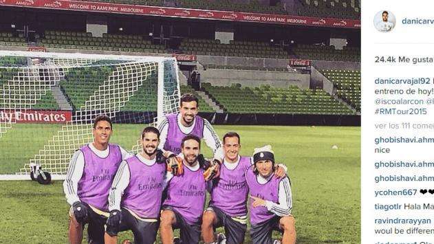 Carvajal presume de equipo ganador
