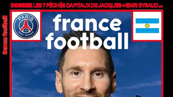 France Football viste a Messi con la camiseta del PSG