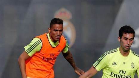 Arbeloa volvió a entrenar solo este martes
