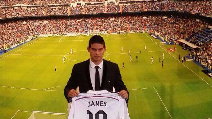 James Rodríguez lucirá el número 10