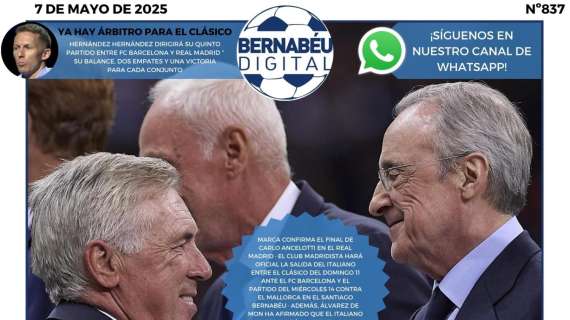 La fecha del adiós de Carlo Ancelotti al Real Madrid, protagonista en la portada BD