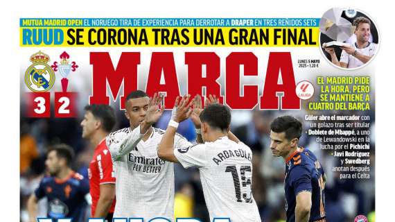 "Y ahora clásico" recuerda Marca en su portada