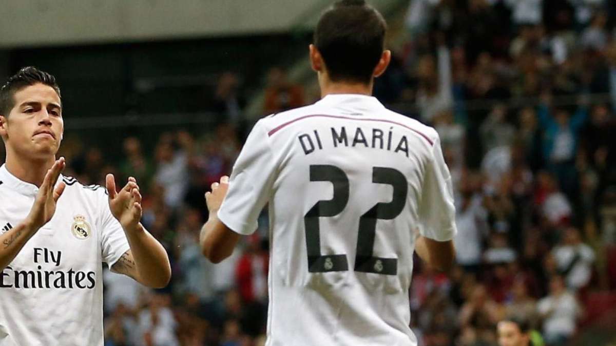 Di María, con opciones de ser titular en el Bernabéu
