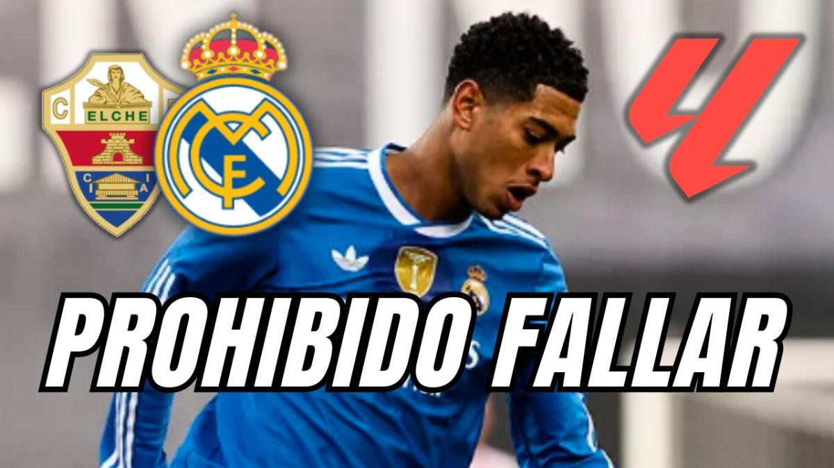 ¡El Real Madrid tiene prohibido fallar frente al Elche! ¿Llegan los tocados o habrá rotaciones? 