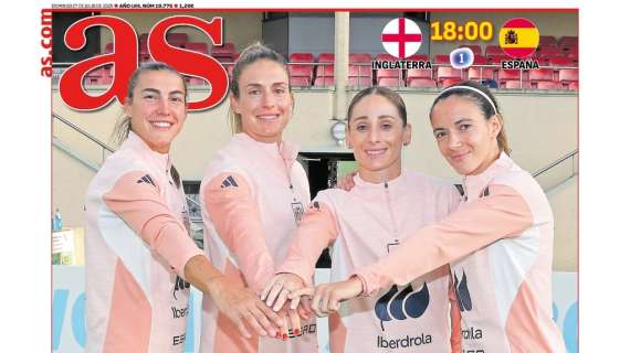 AS abre en su portada con la final de la Eurocopa: "A por la que falta"