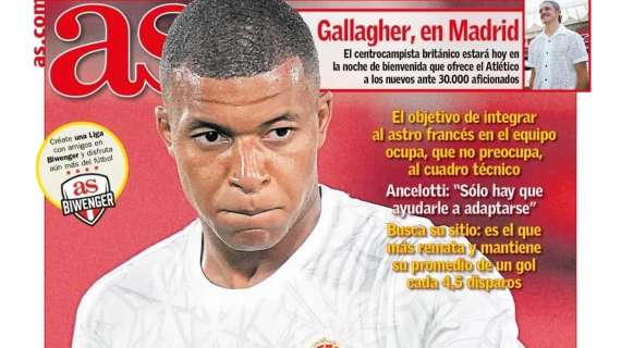 PORTADA | AS: "Enchufar a Mbappé"