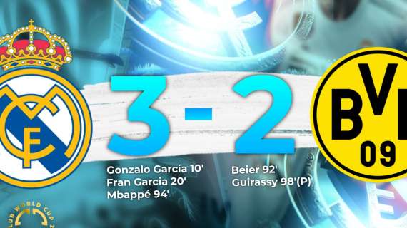 Real Madrid 3-2 Borussia Dortmund | ¡Sigue aquí el mejor pospartido!