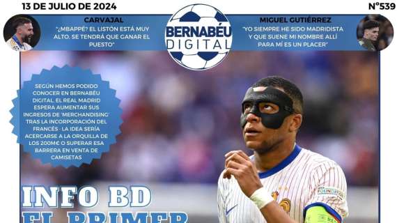 PORTADA BD | "El primer objetivo con Mbappé / El Madrid prefiere a Lunin"