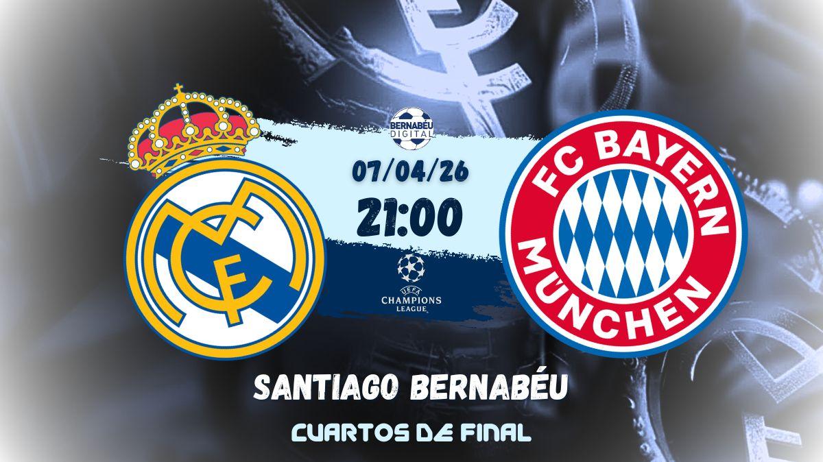 Real Madrid - Bayern | ¡Sigue aquí la previa del partidazo de Champions!