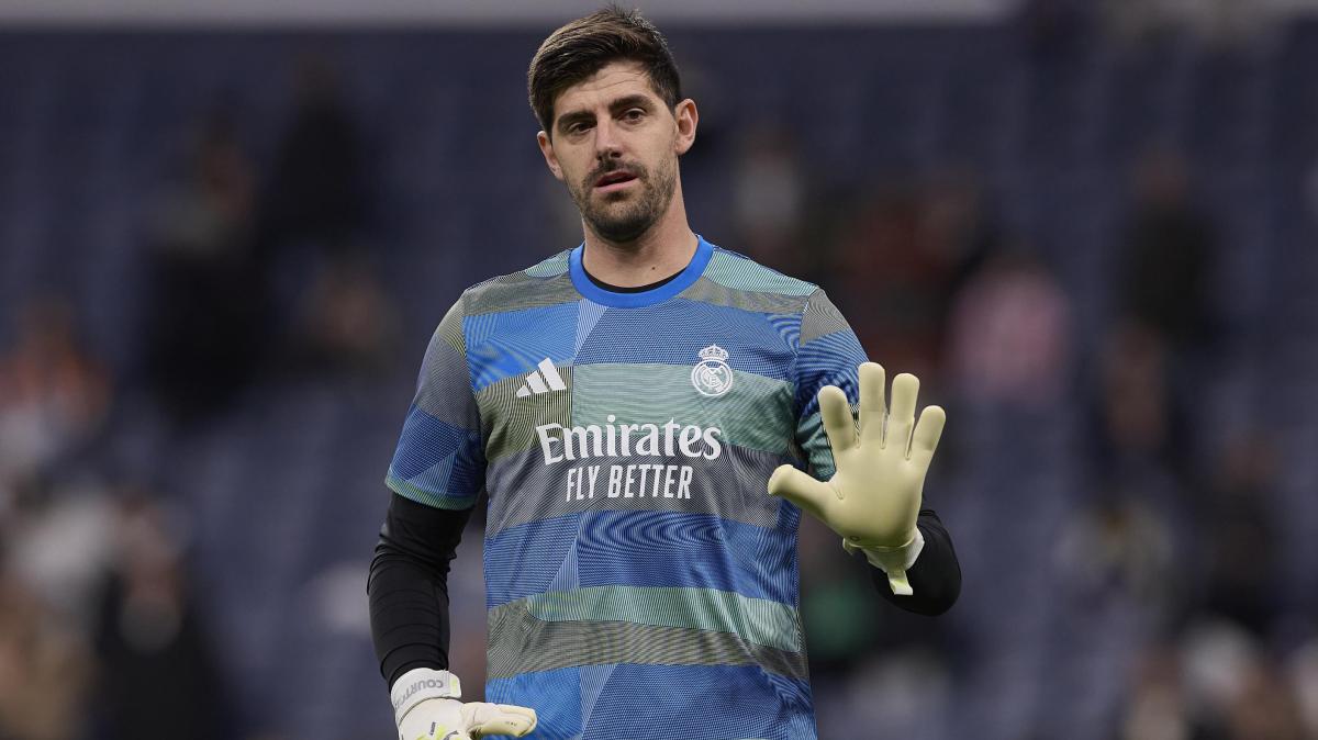 Courtois es el único en dar la cara por el Real Madrid