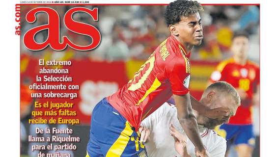 PORTADA | AS: "Protección para Lamine"