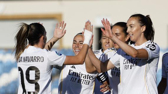 Real Madrid Femenino 4-0 Deportivo: festival de goles en el Di Stéfano