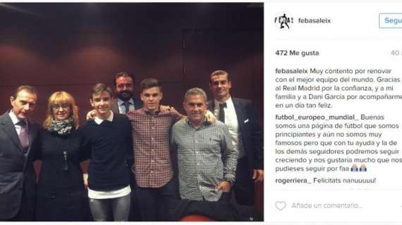 OFICIAL: Febas renueva con el Madrid