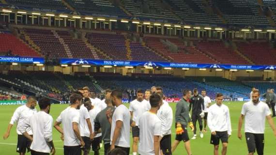 FOTO-VÍDEO BD - Así se prepara la Juventus en el Millennium Stadium para la final de mañana