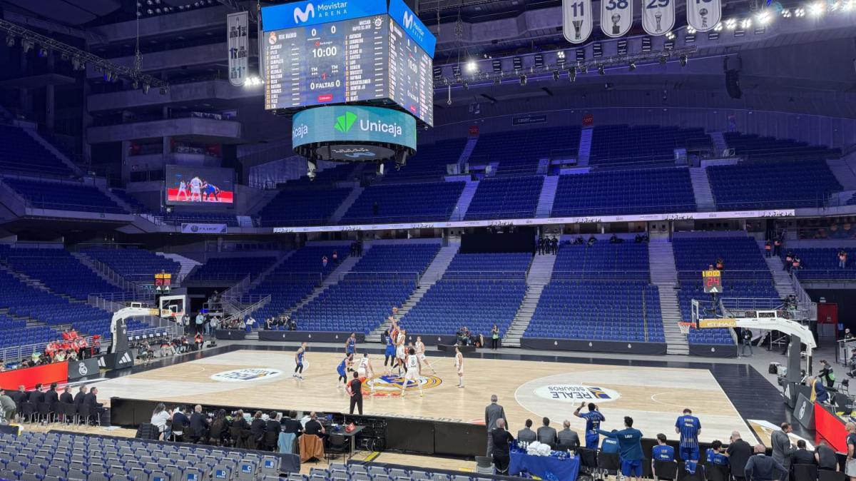 Real Madrid 98-86 Maccabi Tel Aviv: los madridistas ganan en el vacío