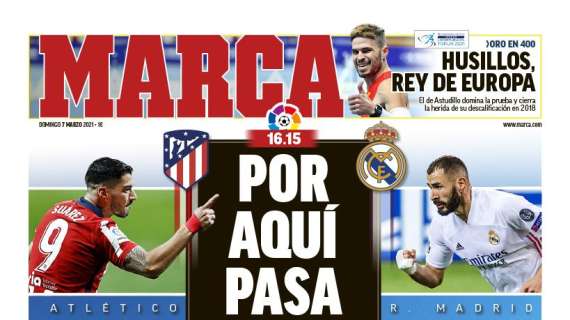 PORTADA - Marca: "Por aquí pasa LaLiga"