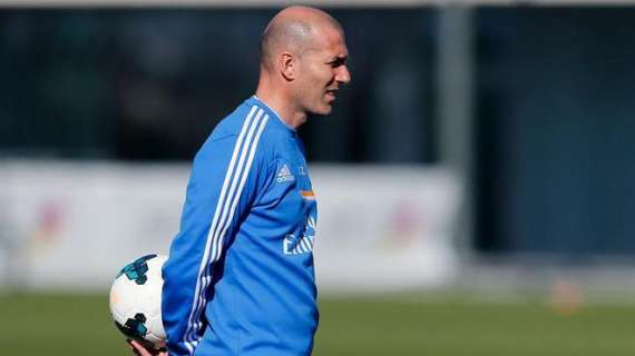 Zidane estrenará título de primer entrenador del Castilla