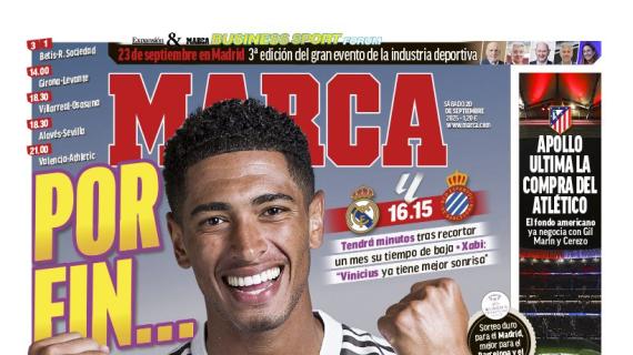 Marca saca en primera plana el regreso de Bellingham