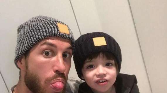 FOTO - Ramos celebra la victoria con su hijo: "Te juro que es verte la cara y mi alma se enciende"