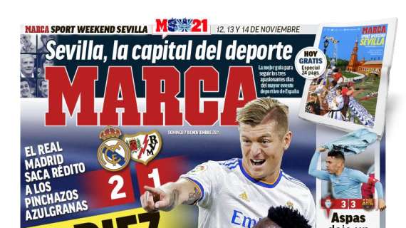 PORTADA | Marca: "¡A diez del Barça!"