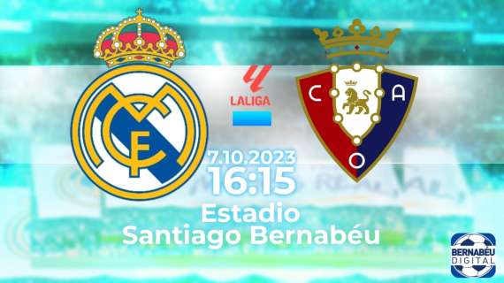 Real Madrid 4-0 Osasuna, en directo | ¡Sigue el pospartido!