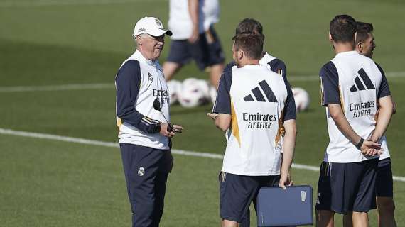 Entrenamiento del Real Madrid