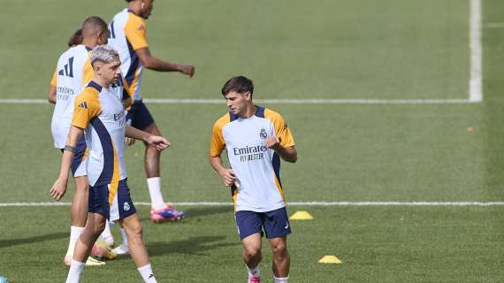 Seis ausencias en el entrenamiento del Real Madrid
