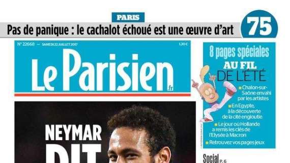 Le Parisien da por hecho el mayor fichaje de la historia: "Neymar ha dicho que sí a París"