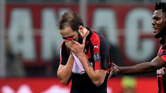 Continúa el maleficio de Higuaín: penalti fallado y expulsión ante la Juventus