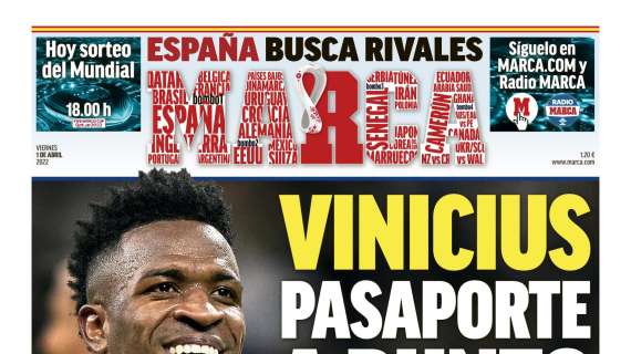 PORTADA | Marca: "Vinicius, pasaporte a punto"