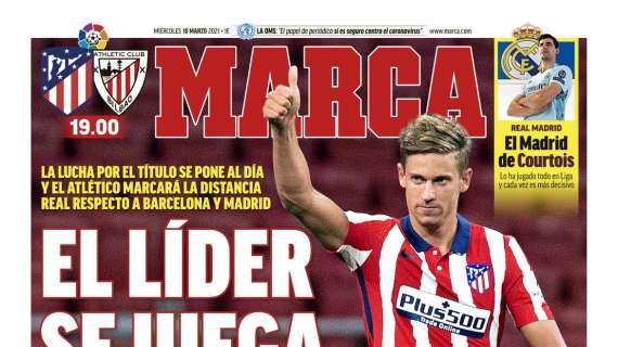 PORTADA - Marca: "El Madrid de Courtois"