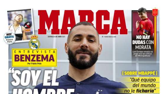 PORTADA | Marca, Benzema: "Soy el hombre más feliz del mundo"