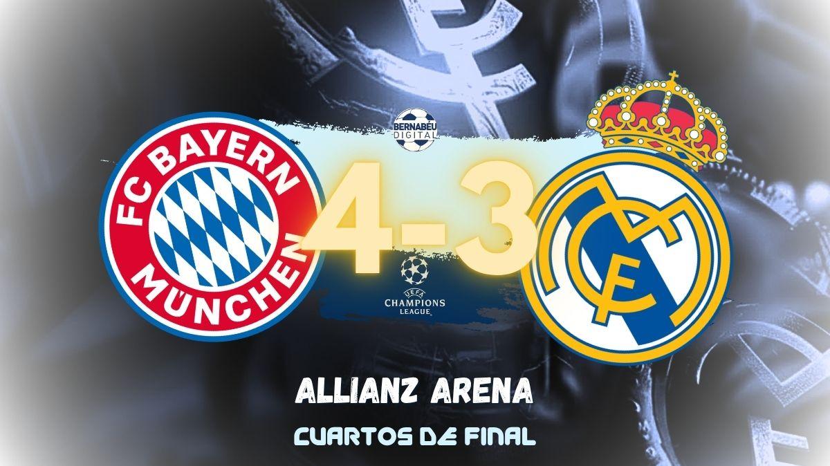 Bayern 4-3 Real Madrid | Sigue aquí el pospartido