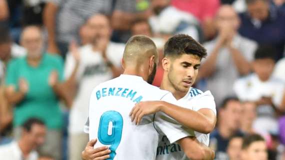 Benzema y Asensio, Real Madrid