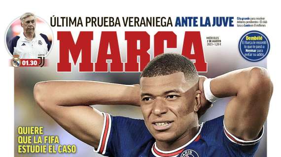 PORTADA | Marca: "El PSG se plantea denunciar al Madrid"