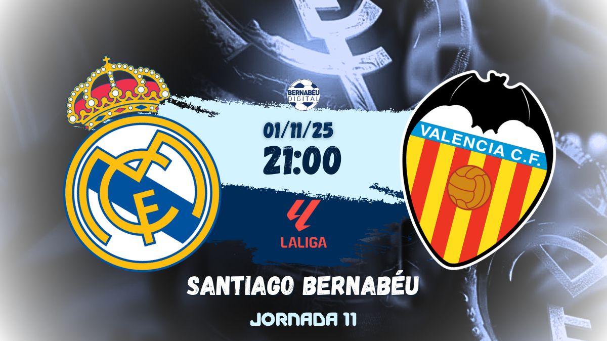 Real Madrid - Valencia | ¡Sigue aquí la mejor previa!