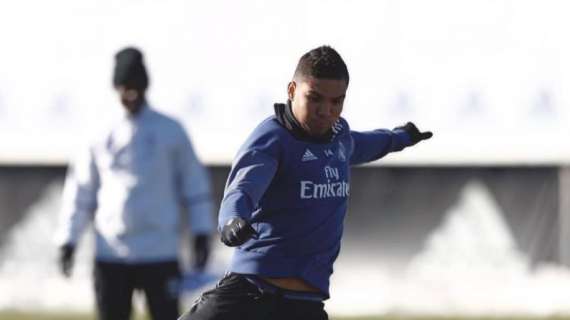 FOTO - Casemiro preparado para la Copa y al 100% después de su partido contra el Sevilla