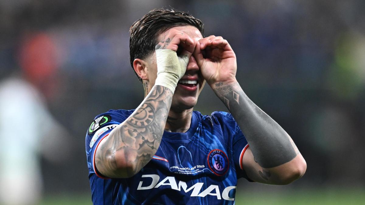 Enzo Fernández espera la llamada del Real Madrid