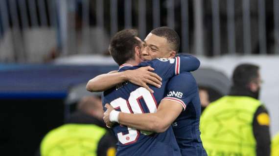 Mbapp&eacute; y Messi, PSG