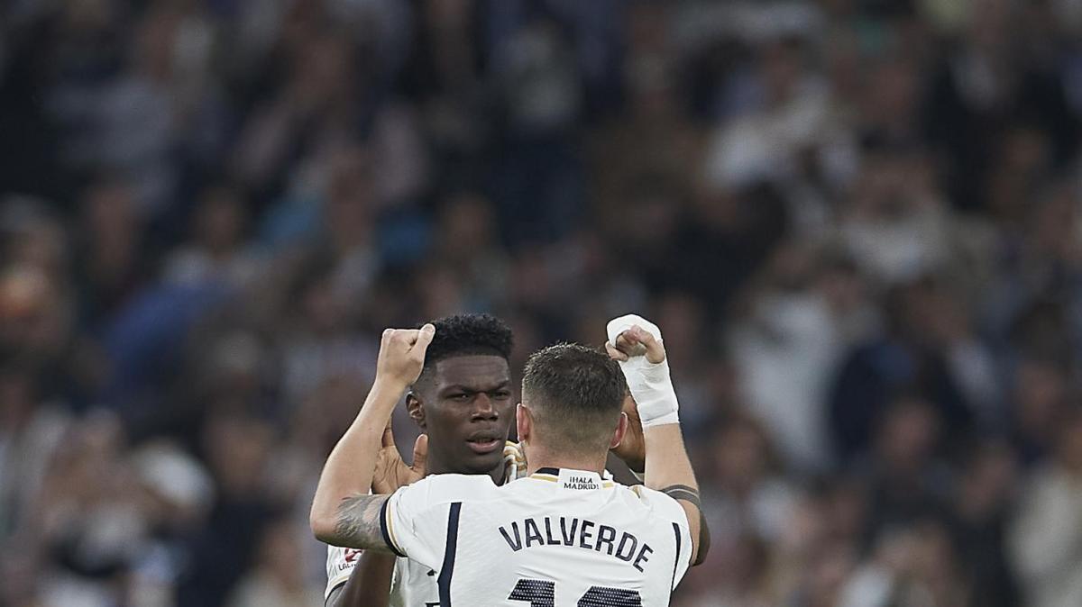 Tchouaméni y Fede Valverde se quedan; Gonzalo García en duda
