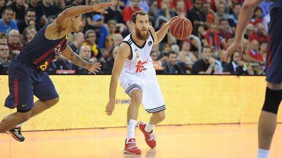 Sergio Rodríguez: "No pienso en la NBA, estoy feliz en Madrid"