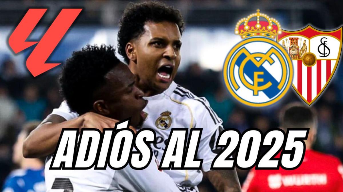 ¡El Real Madrid despide el negativo año 2025 en el Santiago Bernabéu frente al Sevilla!